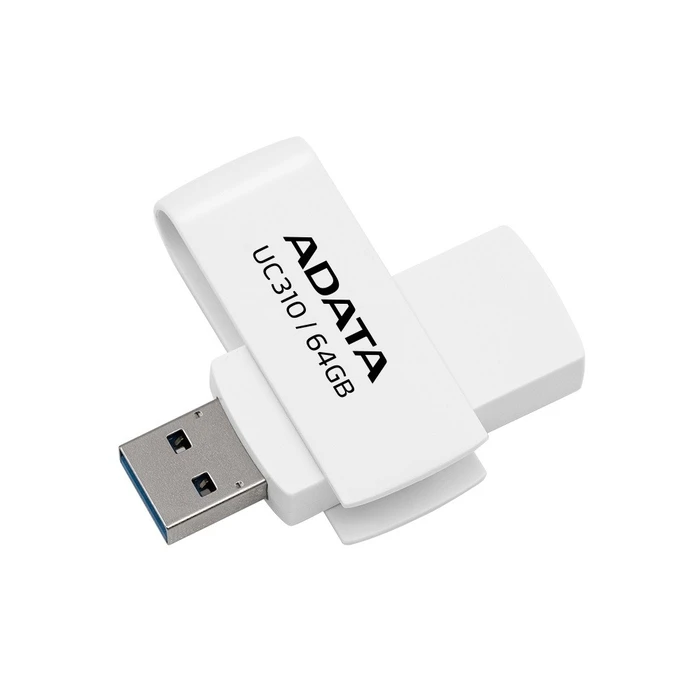 USB Flash 64 GB Adata Pendrive Uc310 Usb3.2 White