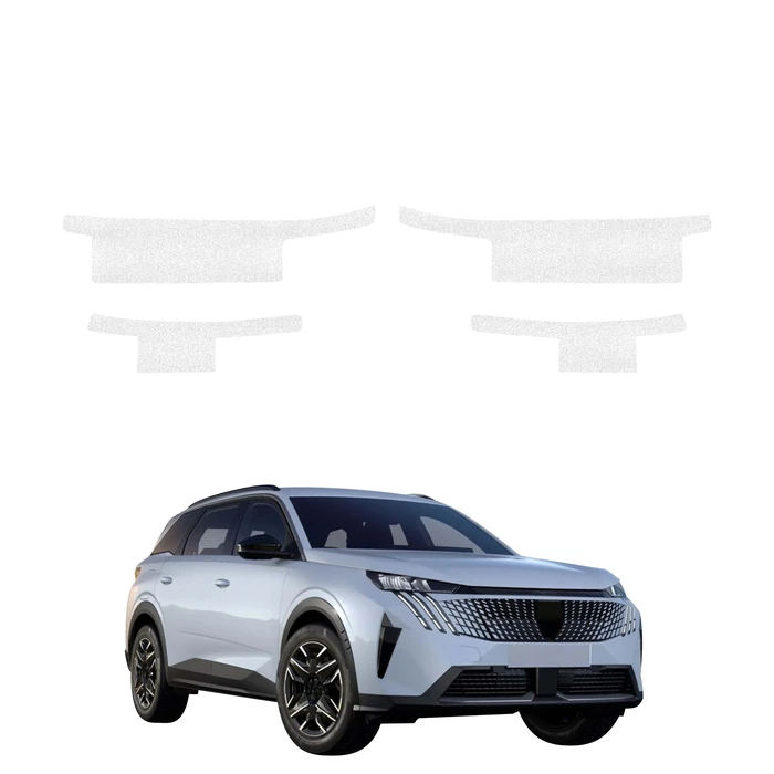 GrizzGlass HeavyDuty White Door Sill Protective Film Peugeot 5008 (2025-2026) [4in1]
