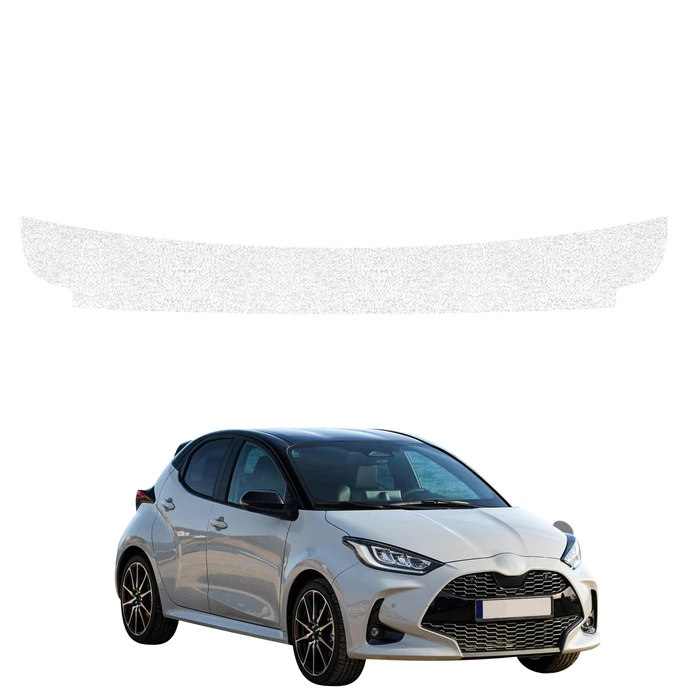 GrizzGlass HeavyDuty White Trunk Sill Protective Film Toyota Yaris HEV (2020-2026)