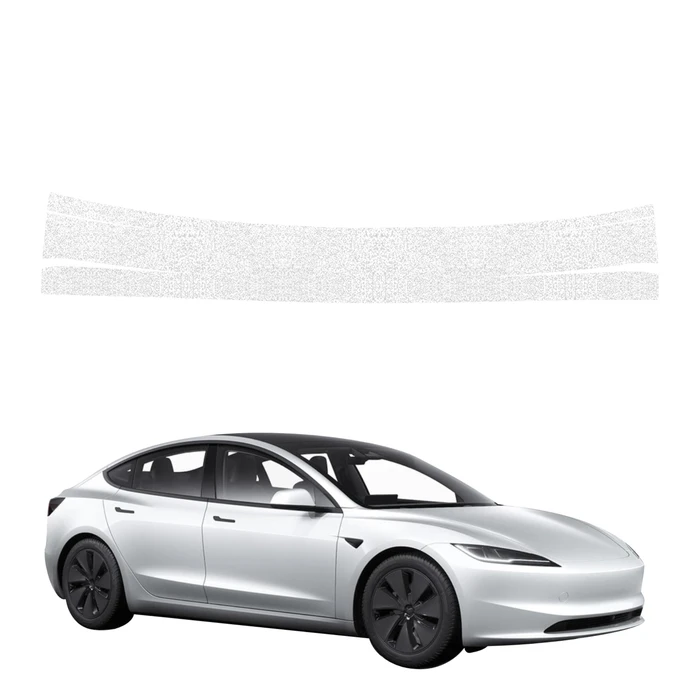 GrizzGlass HeavyDuty White Trunk Sill Protective Film Tesla Model 3 (2021-2025)