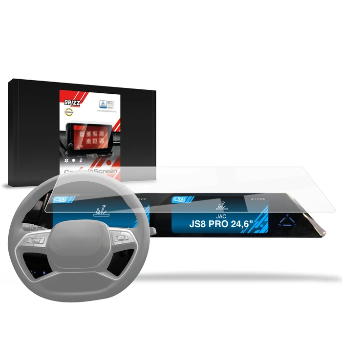 Ceramic GrizzGlass CarDisplay Protection JAC JS8 Pro 24,6" (2025-2026)