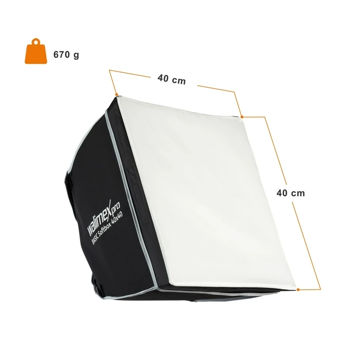 Walimex Pro Softbox Basic 40x40