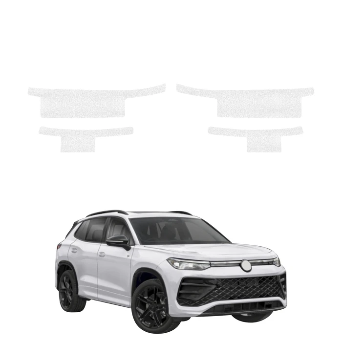 GrizzGlass HeavyDuty White Door Sill Protective Film Volkswagen Tiguan (2023-2026) [4in1]