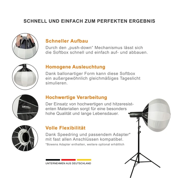 Walimex Pro Essential Balloon Softbox 80