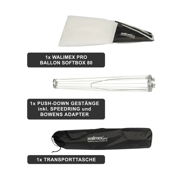 Walimex Pro Essential Balloon Softbox 80