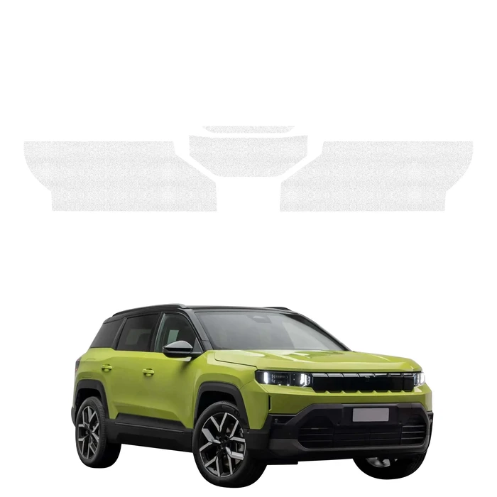 GrizzGlass HeavyDuty White Trunk Sill Protective Film Jeep Compass (2025-2026) [4in1]