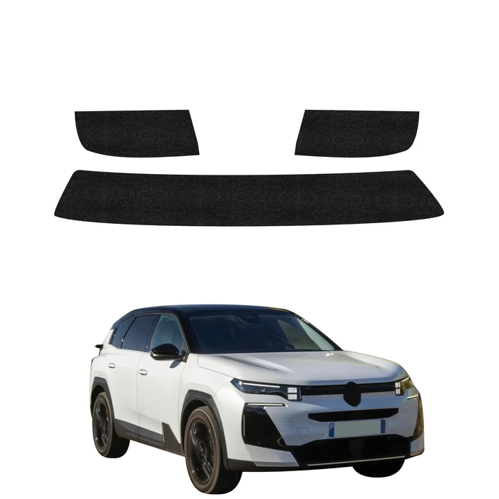 GrizzGlass HeavyDuty Black Trunk Sill Protective Film Citroen C5 Aircross SUV (2025-2026) [3in1]