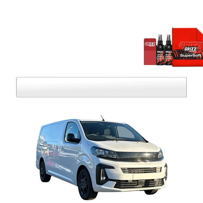 GrizzGlass BodyShield Right Cargo Door Sill Protective Film Opel Vivaro (2024-2026)
