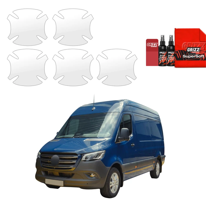 GrizzGlass BodyShield Door Handle Protective Film Mercedes-Benz Sprinter (2018-2026) [5in1]