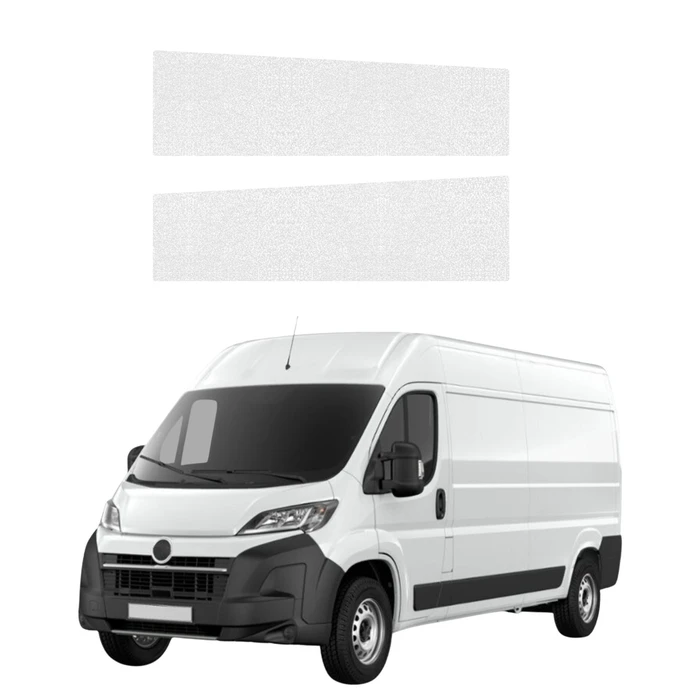 GrizzGlass HeavyDuty Clear Front Door Sill Protective Film Opel Movano (2006-2026) [2in1]
