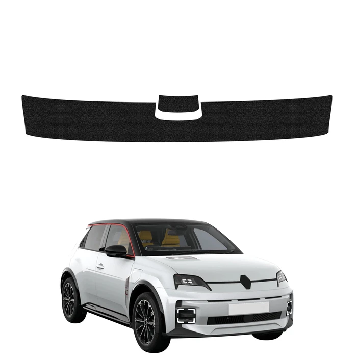 GrizzGlass HeavyDuty Black Trunk Sill Protective Film Renault R5 (2024-2026) [2in1]