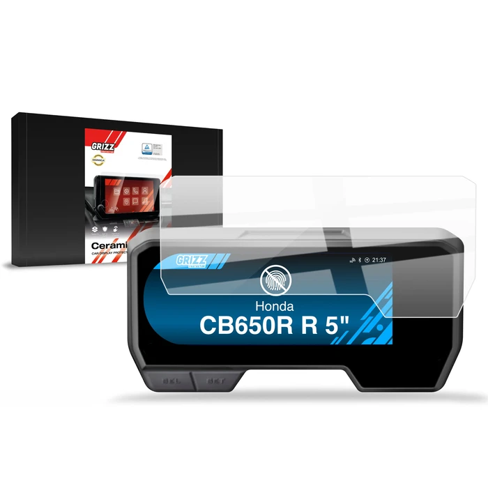 Ceramic GrizzGlass CarDisplay Protection Honda CB650R 5" (2018-2023)