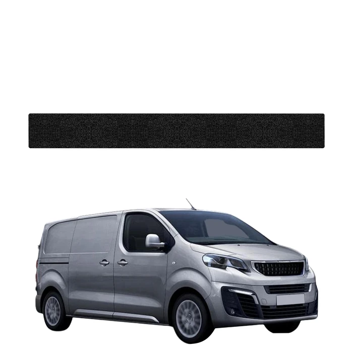 GrizzGlass HeavyDuty Black Right Cargo Door Sill Protective Film Peugeot Expert (2024-2026)