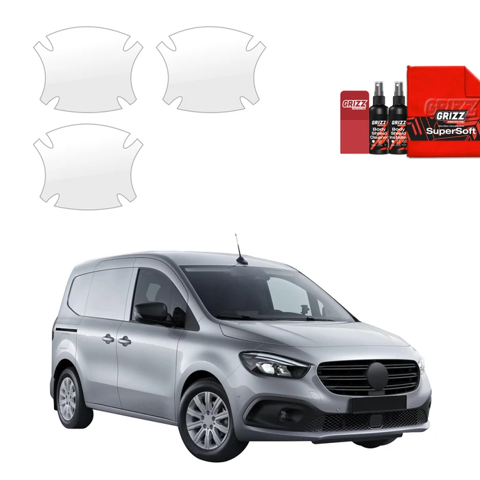GrizzGlass BodyShield Door Handle Protective Film Mercedes-Benz Citan (2021-2026) [3in1]