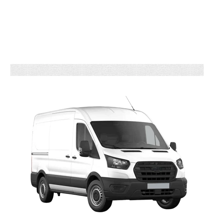 GrizzGlass HeavyDuty Clear Right Cargo Door Sill Protective Film Ford Transit (2020-2026)