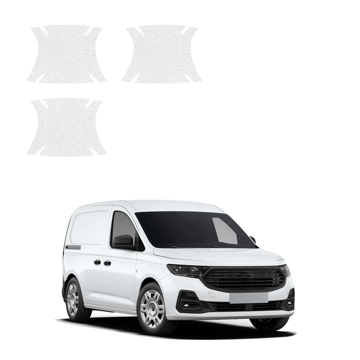 GrizzGlass HeavyDuty Clear Door Handle Protective Film Ford Transit Connect (2022-2026) [3in1]