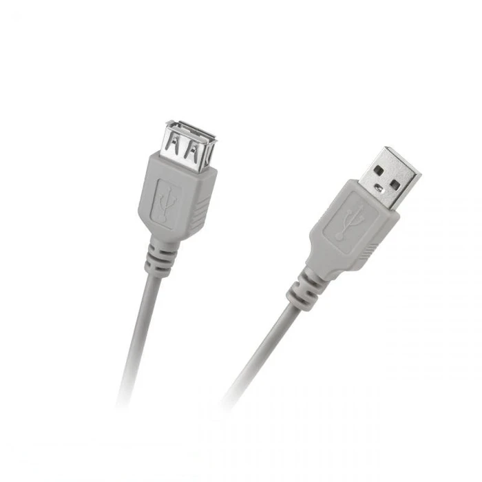 Καλώδιο USB Προέκταση USB A/A M/F 3m Γκρι