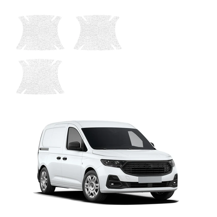GrizzGlass HeavyDuty White Door Handle Protective Film Ford Transit Connect (2022-2026) [3in1]