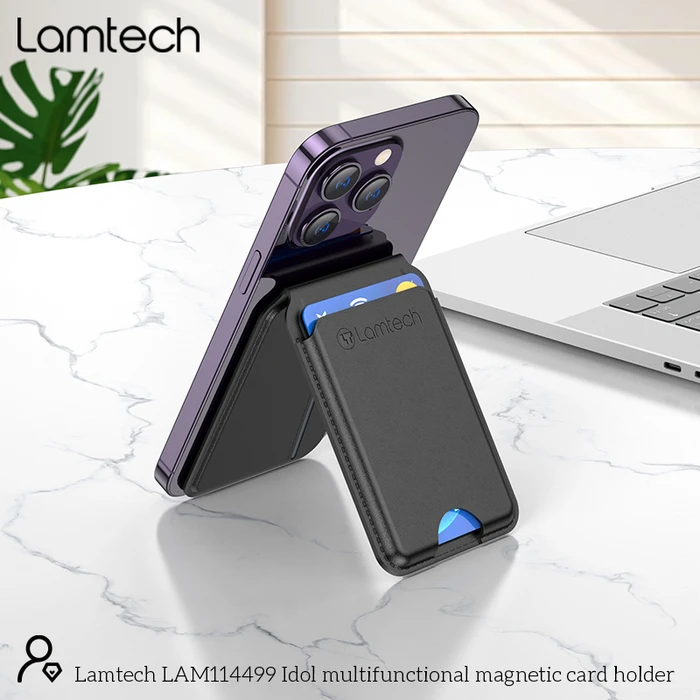 Θήκη Καρτών για Κινητά Lamtech Magnetic Card Holder