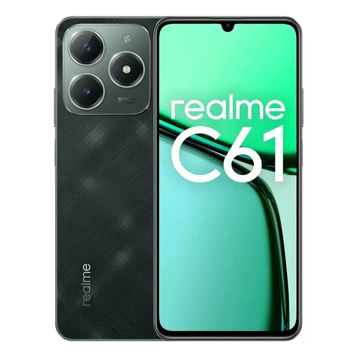 Smartphone Realme C61 6+128Gb Ds 4G Dark Green