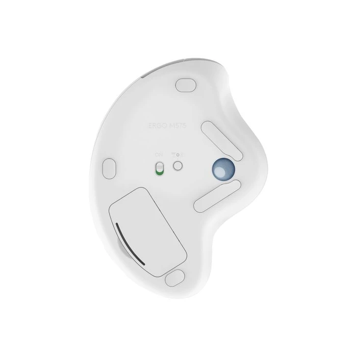 Ποντίκι Ασύρματο Logitech ERGO M575 - Trackball - 2.4 GHz, Bluetooth 5.0 LE - Off White