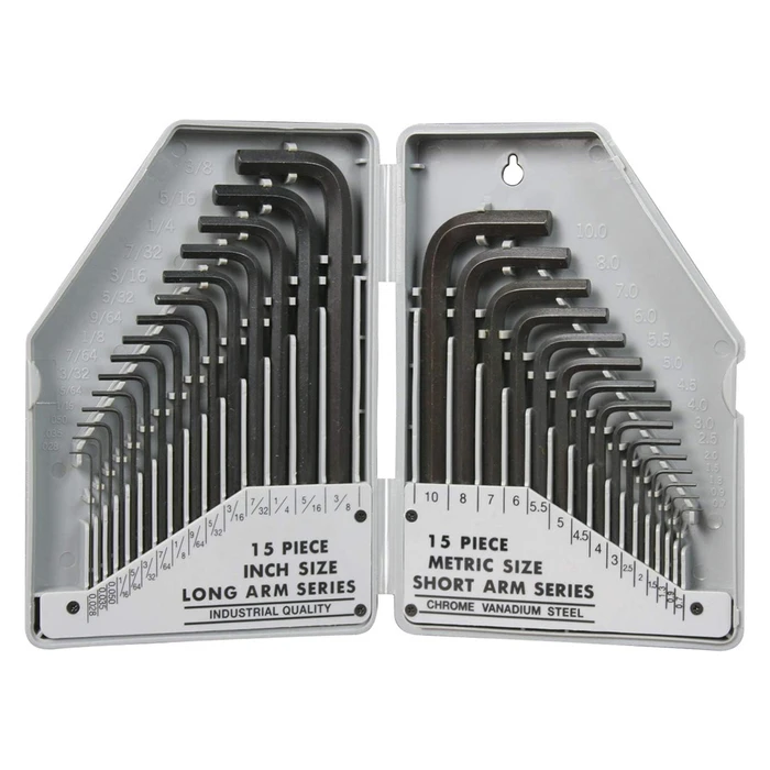 Κλειδιά Allen Proskit Σετ 8PK-027 σε Σχήμα L, με Θήκη, 30τμχ