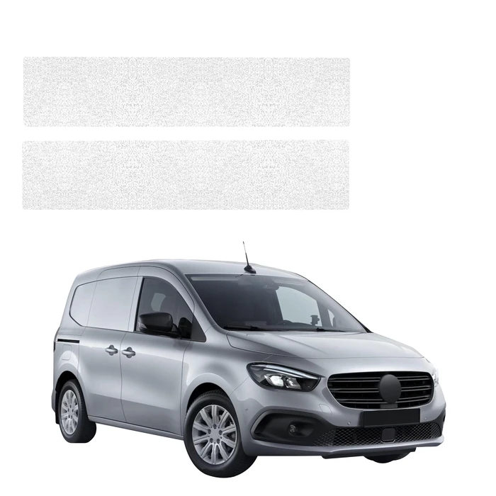 GrizzGlass HeavyDuty White Front Door Sill Protective Film Mercedes-Benz Citan (2021-2026) [2in1]