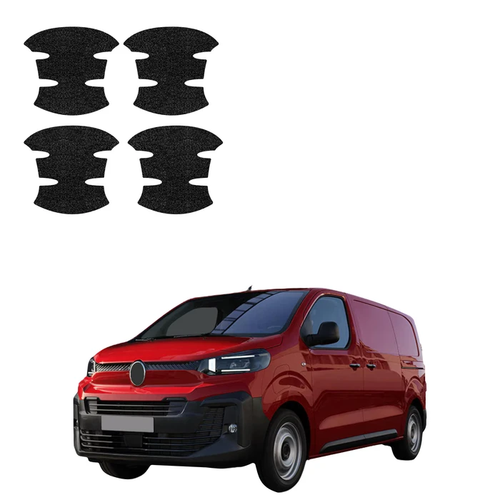 GrizzGlass HeavyDuty Black Door Handle Protective Film Citroen Jumpy (2024-2026) [4in1]