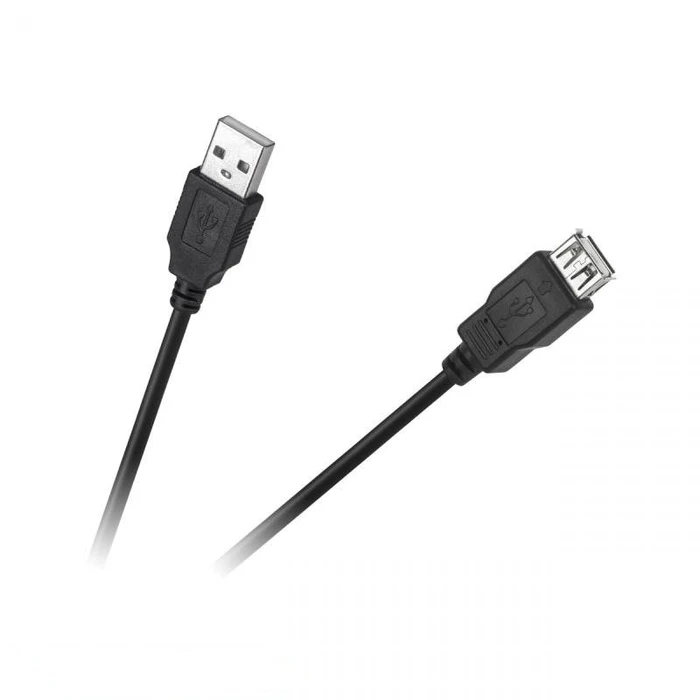Καλώδιο USB Cabletech A/A M/F 1.5m Μαύρο