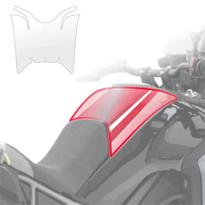 GrizzGlass BodyShield Tank Top Protective Film CFMOTO 450MT (2024-2026)