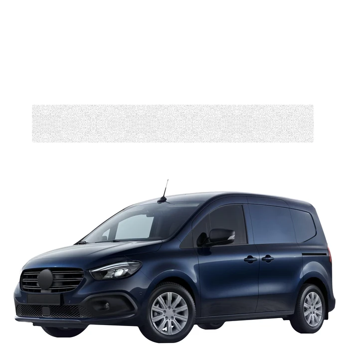 GrizzGlass HeavyDuty White Left Cargo Door Sill Protective Film Mercedes-Benz eCitan (2021-2026)