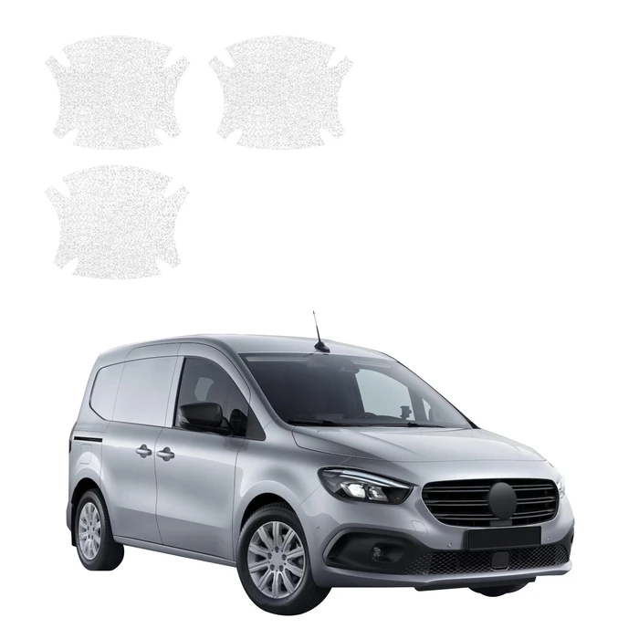 GrizzGlass HeavyDuty White Door Handle Protective Film Mercedes-Benz Citan (2021-2026) [3in1]