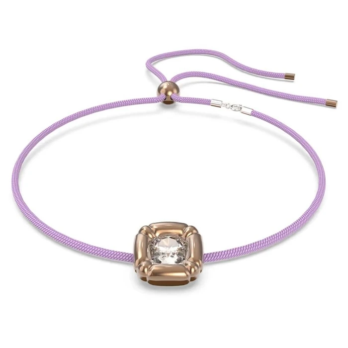 Swarovski Dulcis Choker Πλεκτό Μωβ 5622377