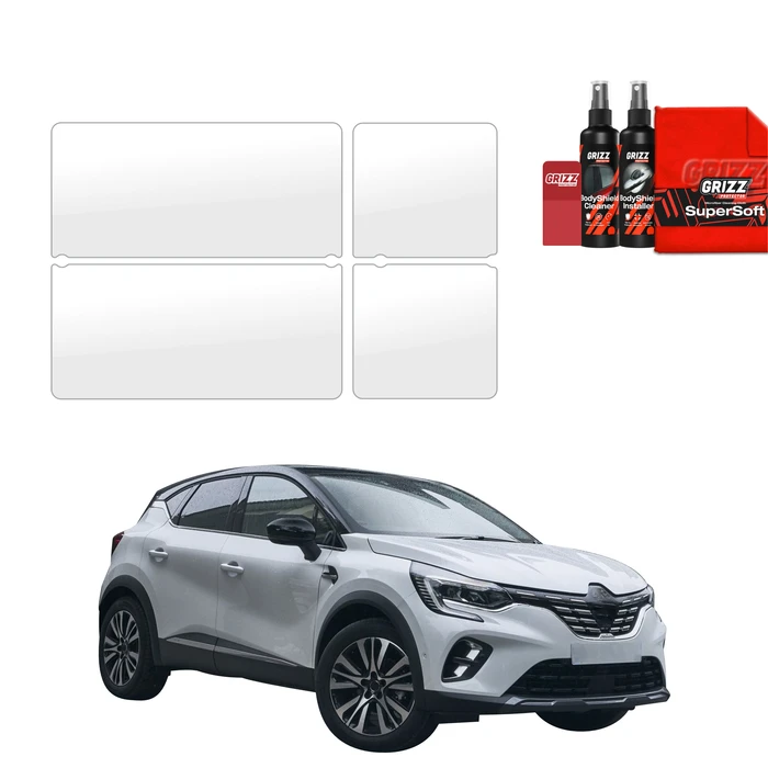 GrizzGlass BodyShield Door Sill Protective Film Renault Captur (2019-2023) [4in1]