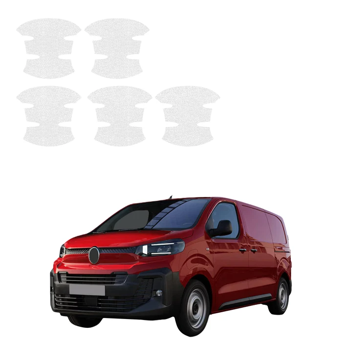 GrizzGlass HeavyDuty Clear Door Handle Protective Film Citroen Jumpy (2024-2026) [5in1]