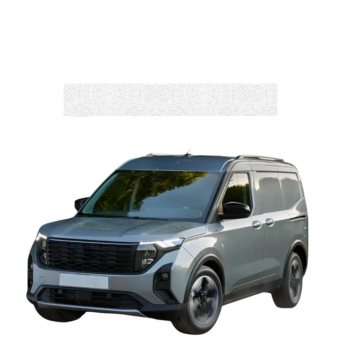 GrizzGlass HeavyDuty White Right Cargo Door Sill Protective Film Ford Transit Courier (2024-2026)