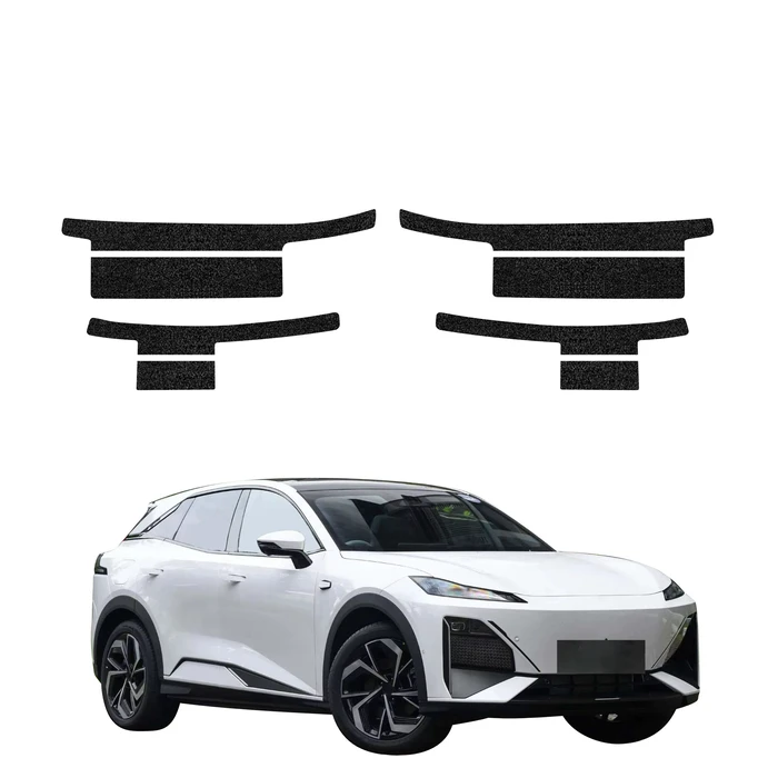 GrizzGlass HeavyDuty Black Door Sill Protective Film Changan Deepal S07 (2026) [4in1]