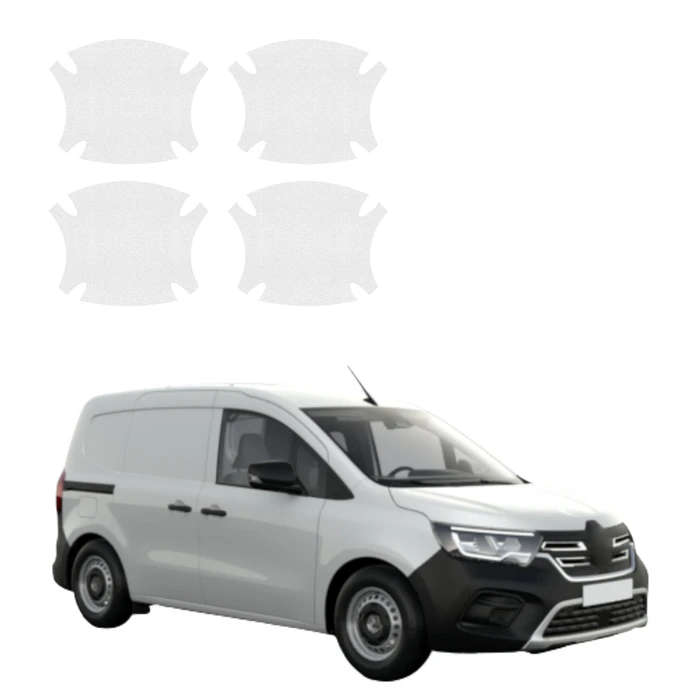 GrizzGlass HeavyDuty Clear Door Handle Protective Film Renault Kangoo Van (2021-2026) [4in1]