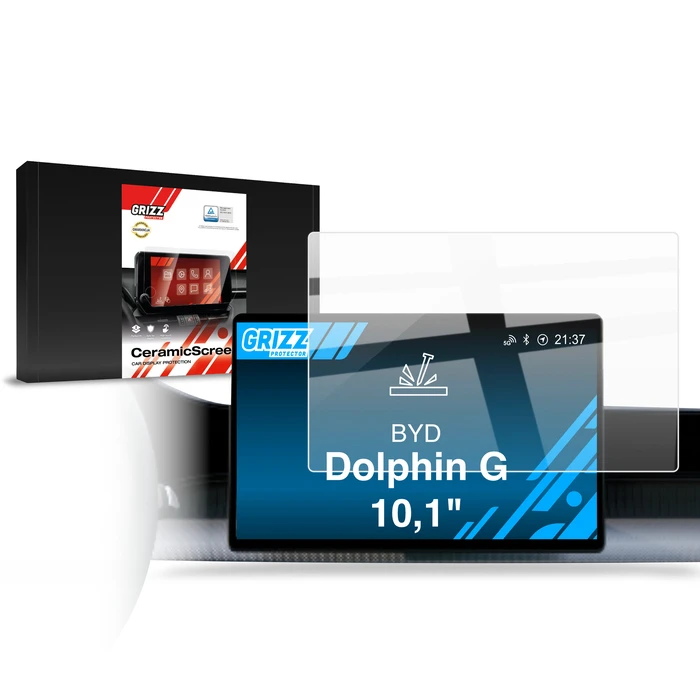 Ceramic GrizzGlass CarDisplay Protection BYD Dolphin G D-mi 10,1" (2026)