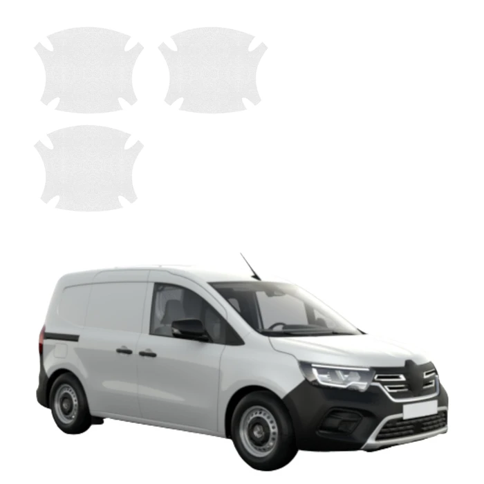GrizzGlass HeavyDuty Clear Door Handle Protective Film Renault Kangoo Van (2021-2026) [3in1]