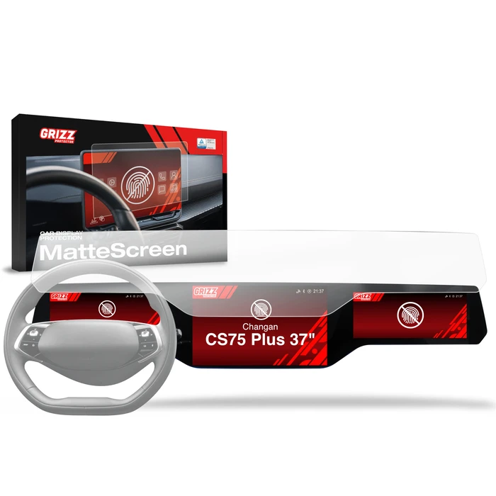 Matte GrizzGlass CarDisplay Protection Changan CS75 Plus 37" (2026)