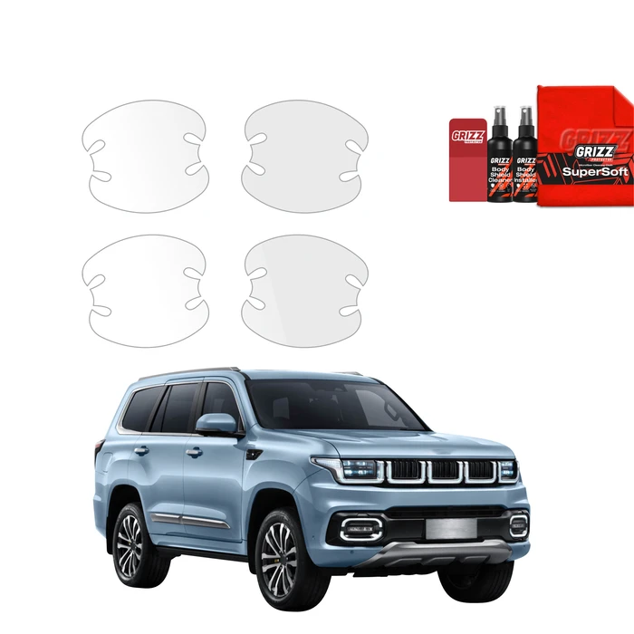 GrizzGlass BodyShield Door Handle Protective Film BAIC BJ60 (2026) [4in1]