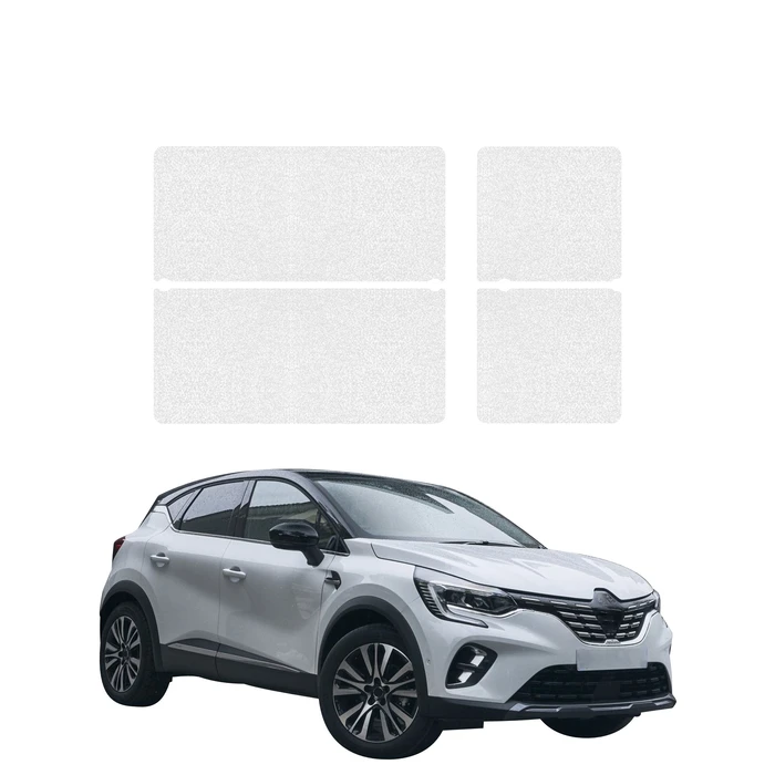 GrizzGlass HeavyDuty Clear Door Sill Protective Film Renault Captur (2019-2023) [4in1]