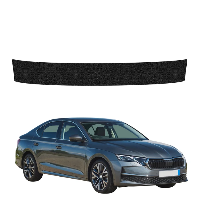 GrizzGlass HeavyDuty Black Trunk Sill Protective Film Skoda Octavia 4 Liftback Facelift (2024-2026)