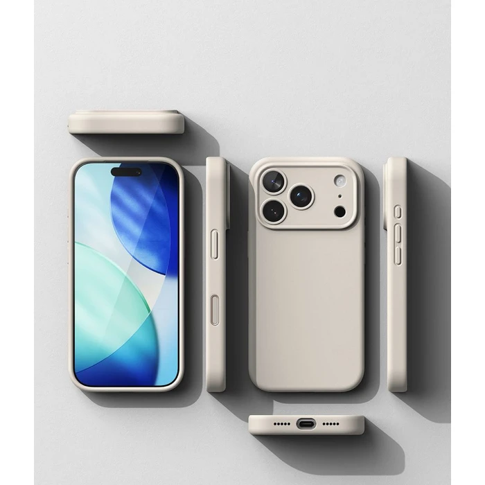 Ringke Silicone Magnetic MagSafe Apple iPhone 18 Pro Max Stone