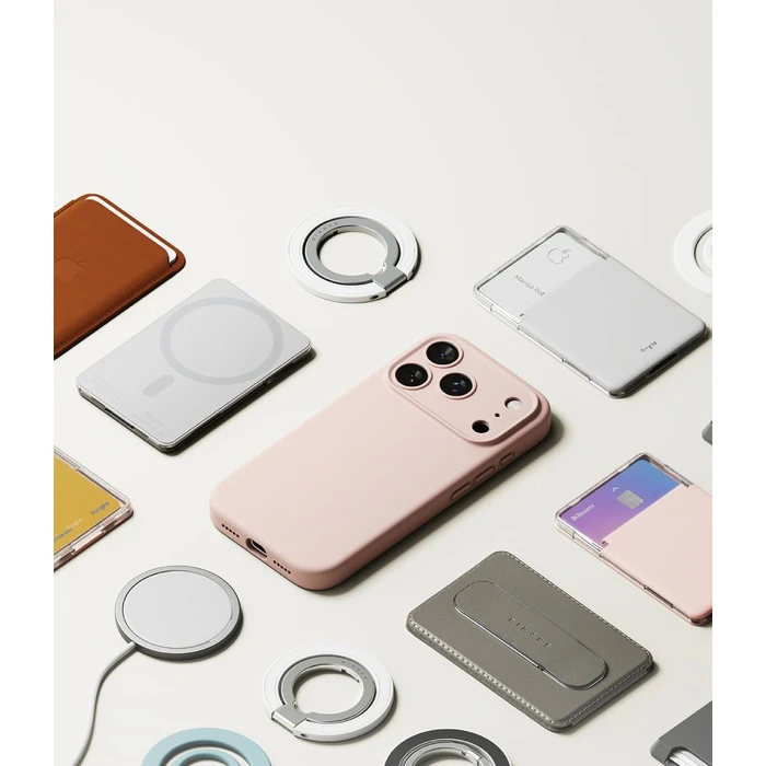 Ringke Silicone Magnetic MagSafe Apple iPhone 18 Pro Max Pink Sand