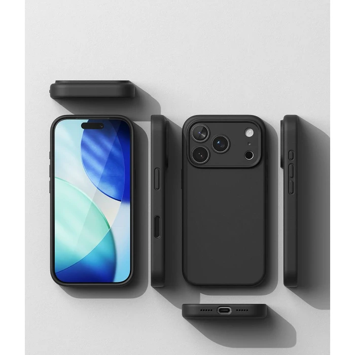 Ringke Silicone Magnetic MagSafe Apple iPhone 18 Pro Black