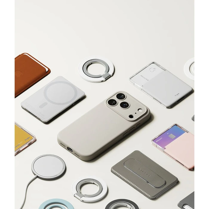 Ringke Silicone Magnetic MagSafe Apple iPhone 18 Pro Stone