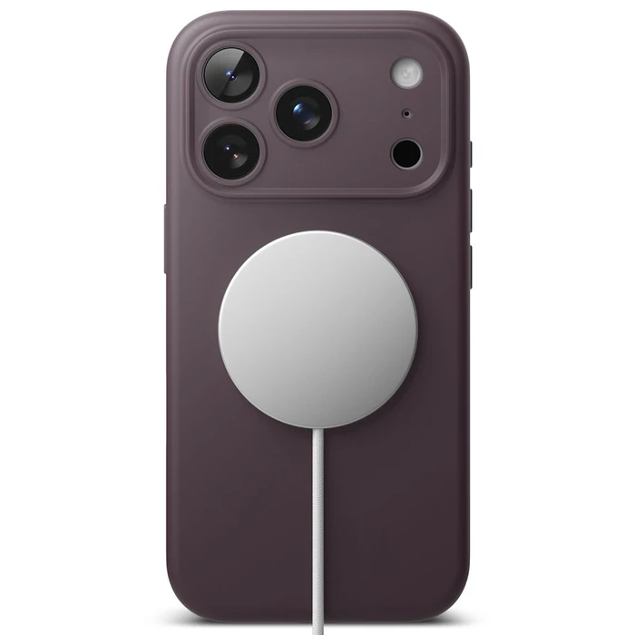 Ringke Silicone Magnetic MagSafe Apple iPhone 18 Pro Dark Cherry