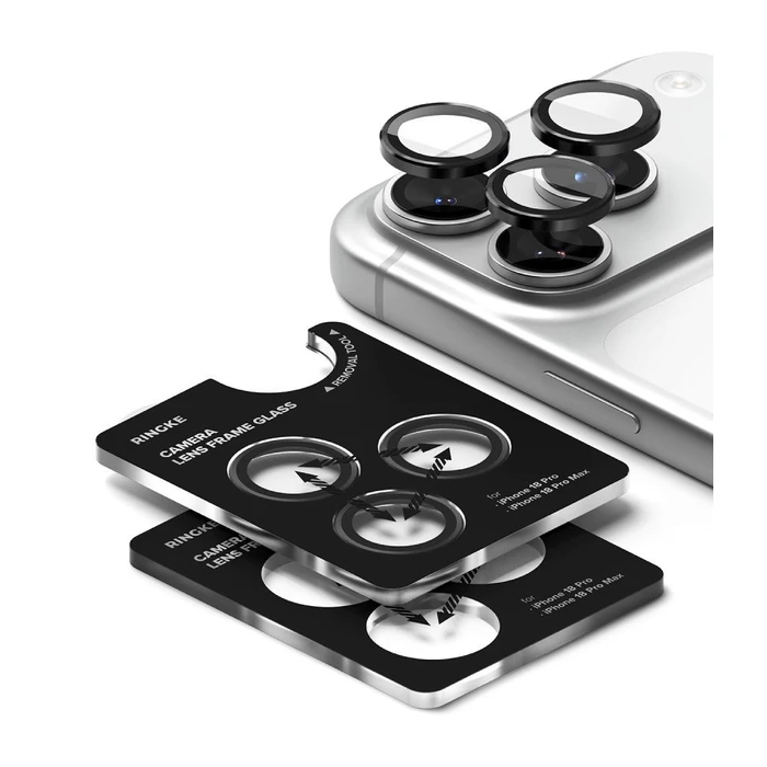 Ringke Camera Frame Protector Apple iPhone 18 Pro / 18 Pro Max Black [2 PACK]